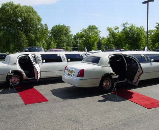 Red Carpet and Champagne Service