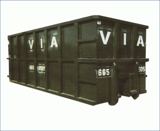 Big bins or small we haul 'em all!